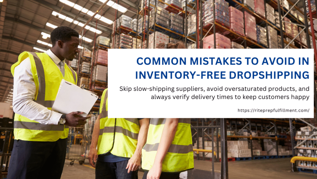 common mistakes to avoid in inventory free dropshipping
